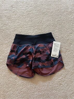 Lululemon Speed Up HR short 4” lined size 4 NWT